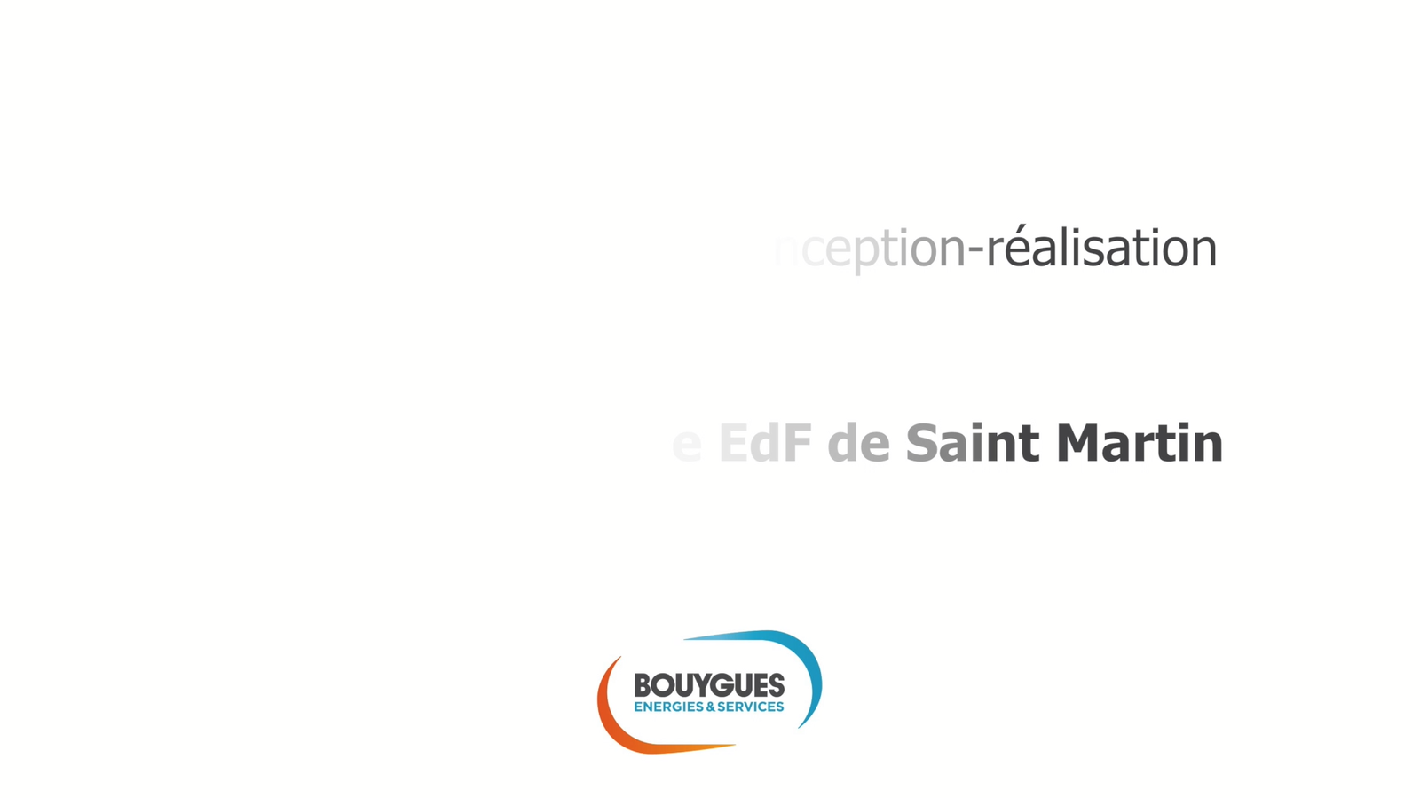 Film de chantier Bouygues Énergies et Services pour EDF Saint-Martin