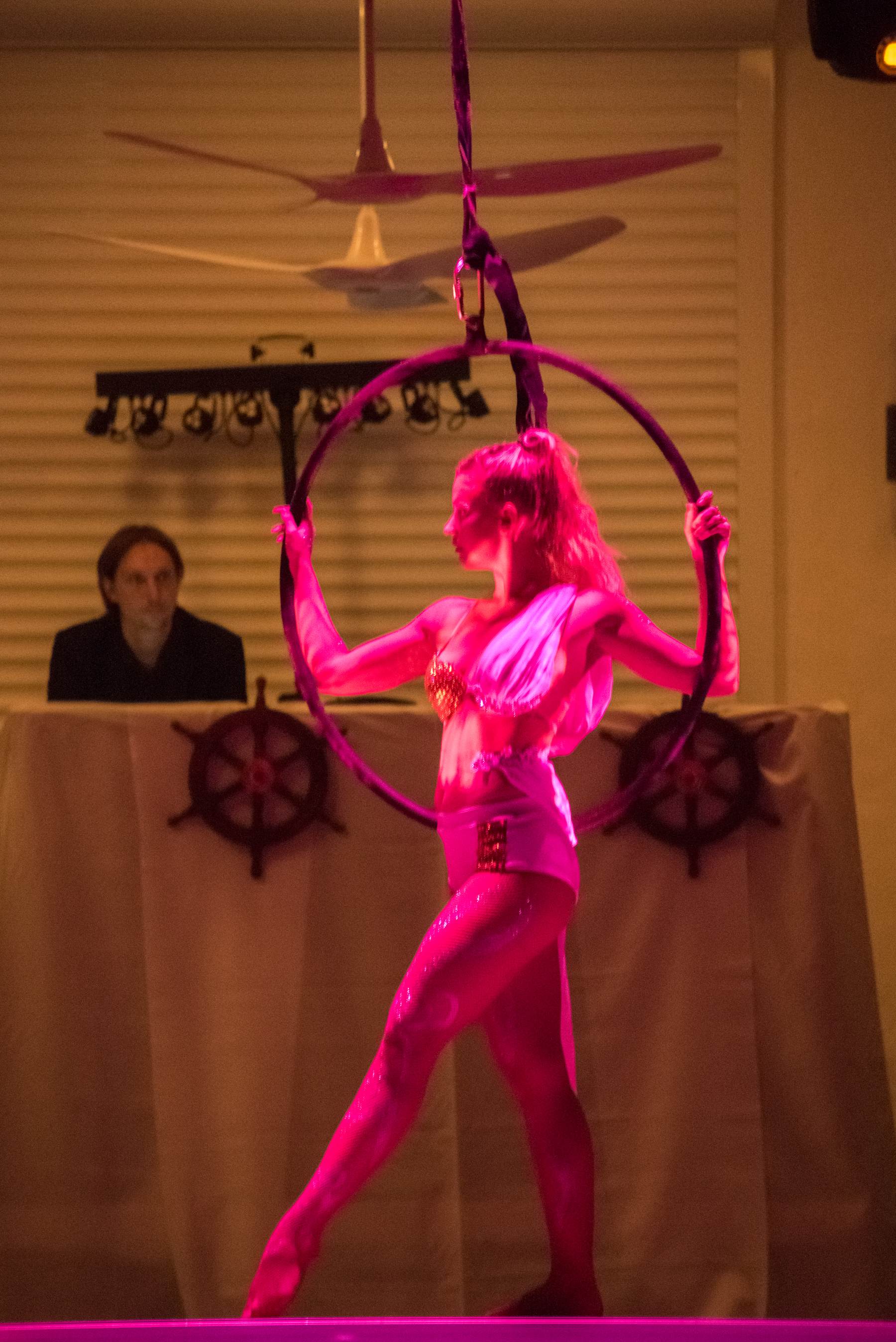 Spectacle nocturne pour un hôtel cinq étoiles, Caraïbes