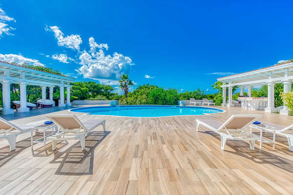 Piscine, solarium